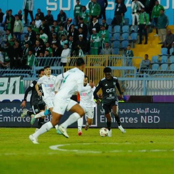 التعادل يفرض نفسه على مواجهة زد والمصري في دوري نايل