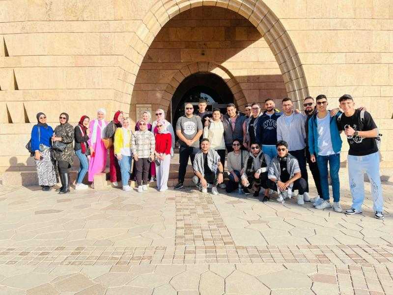 الشباب والرياضة تطلق أولى فعاليات الفوج الثاني من رحلات إعرف بلدك لطلاب الجامعات