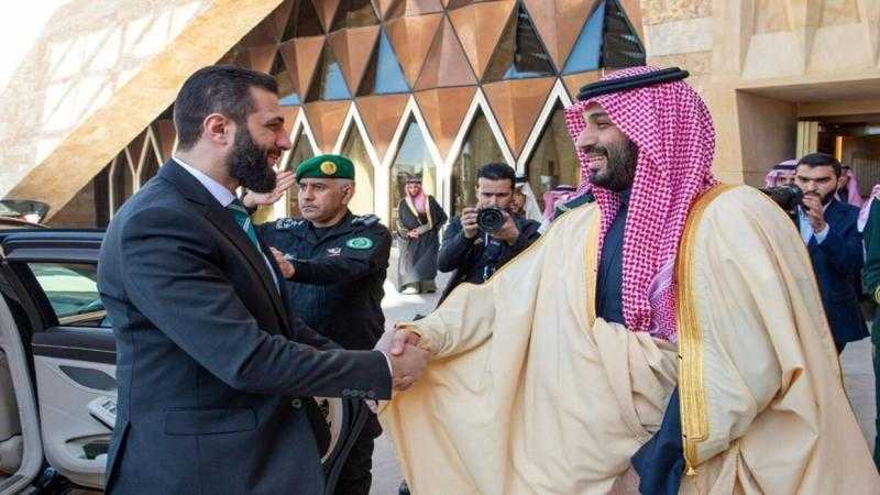 ولي العهد السعودي يستقبل الرئيس السوري في قصر اليمامة بالرياض