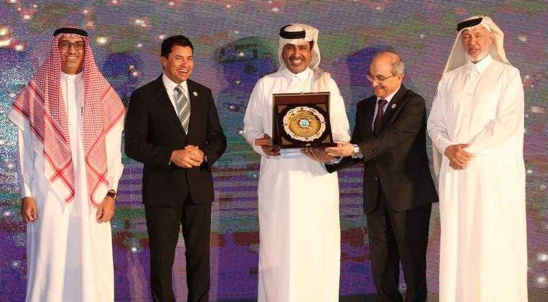 وزير الشباب والرياضة يشهد فعاليات المؤتمر السنوي الخامس للثقافة الرياضية العربية بالدوحة