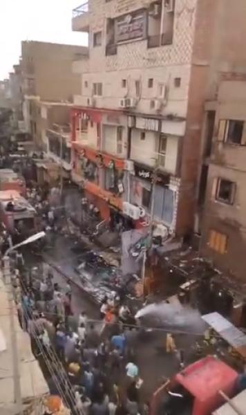 النيابة تفتح تحقيقا فى حريق فندق شهير بإدفو بأسوانl صور