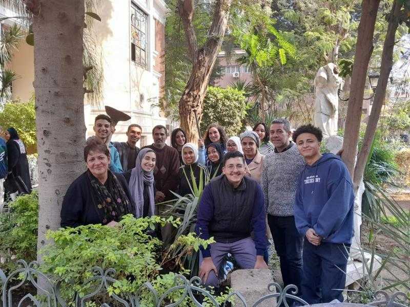 كلية الفنون الجميلة بجامعة حلوان تحتفل بيوم البيئة الوطني بإبداعات طلابية ومعرض ”أفق 2025”