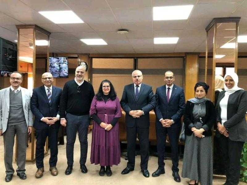 رئيس جامعة قناة السويس يستقبل وفد المنظمة العالمية للسكتة الدماغية في خطوة نحو اعتماد دولي للمستشفيات الجامعية