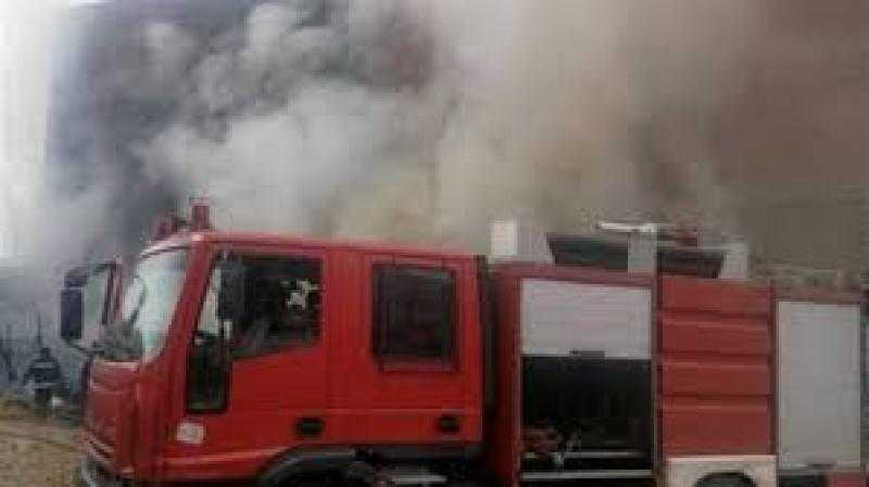 حريق مطعم شهير فى ميدان ألف مسكن