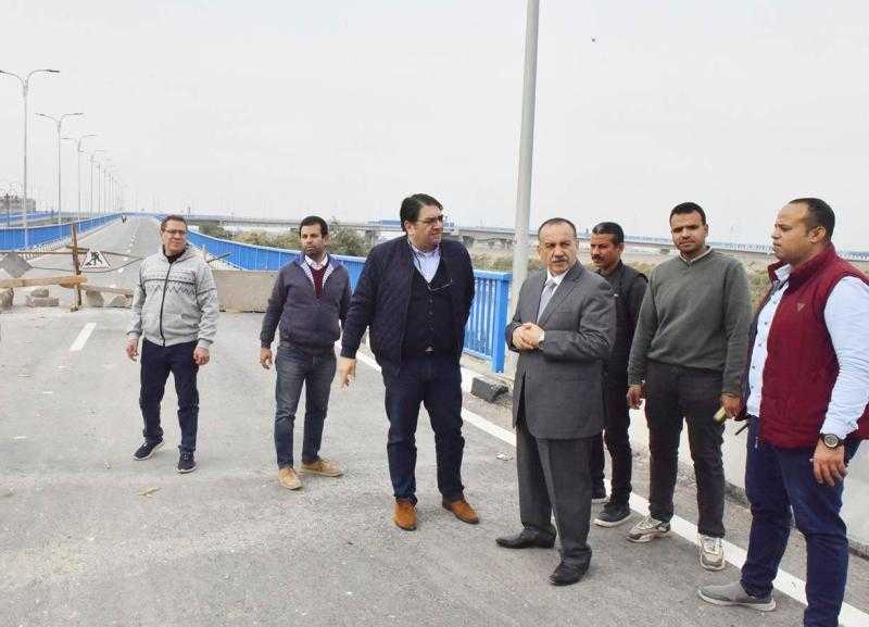 محافظ أسيوط يتفقد الأعمال النهائية لكوبري منقباد العلوي تمهيداً لافتتاحه قريباً بتكلفة تقارب نصف مليار جنيه