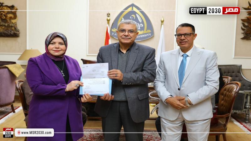 رئيس جامعة الزقازيق