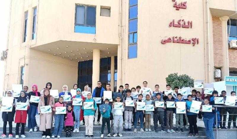 الجامعة المصرية الروسية تعلن أسماء المتميزين بدورة الذكاء الإصطناعى للأطفال