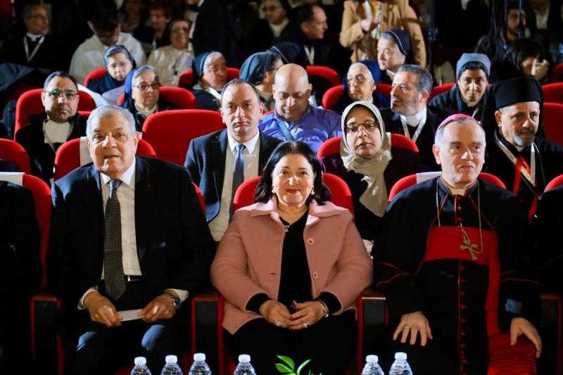 نائبة وزيرة التضامن الاجتماعي تشهد افتتاح فعاليات المؤتمر الخامس للمدارس الكاثوليكية  الفرانكفونية فى الشرق الأوسط