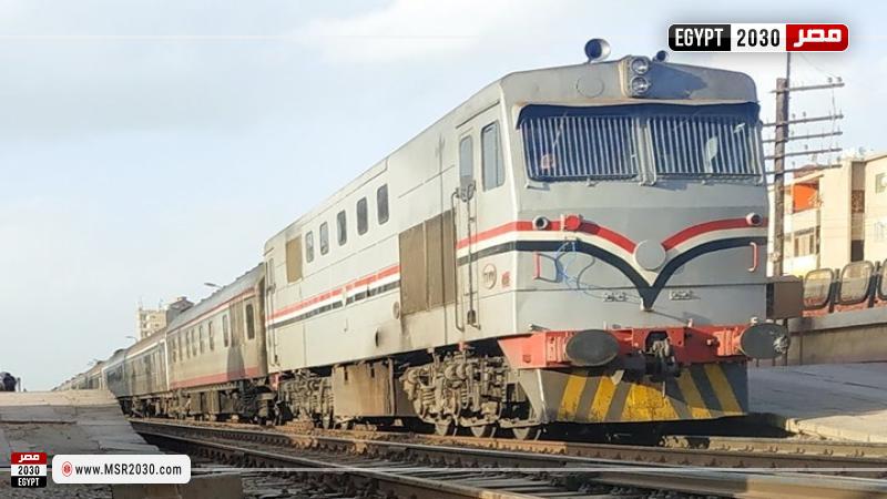 قطار يدهس شاب 