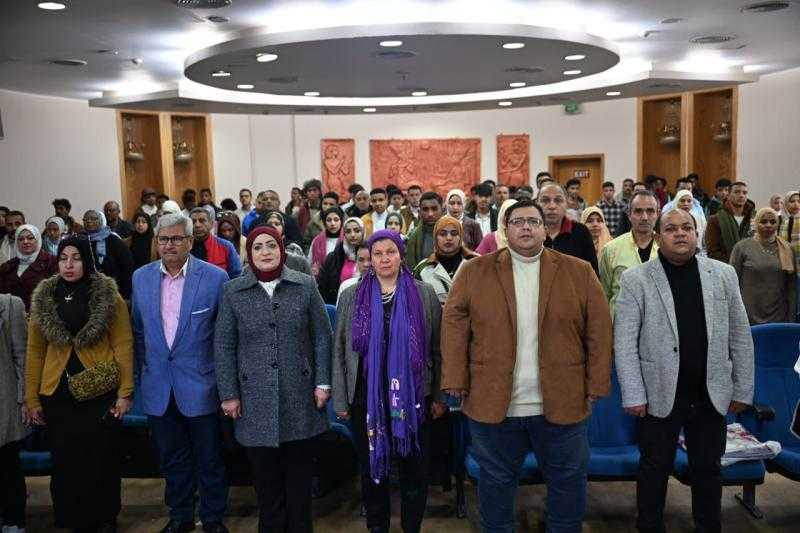 لا للتهجير ورسائل حب الوطن.. في ختام الملتقى 20 لشباب المحافظات الحدودية بالمنيا