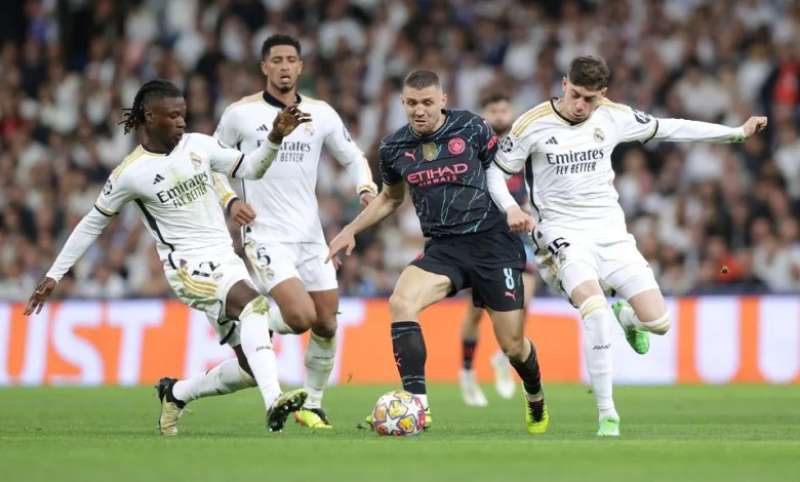 مانشستر سيتي وريال مدريد
