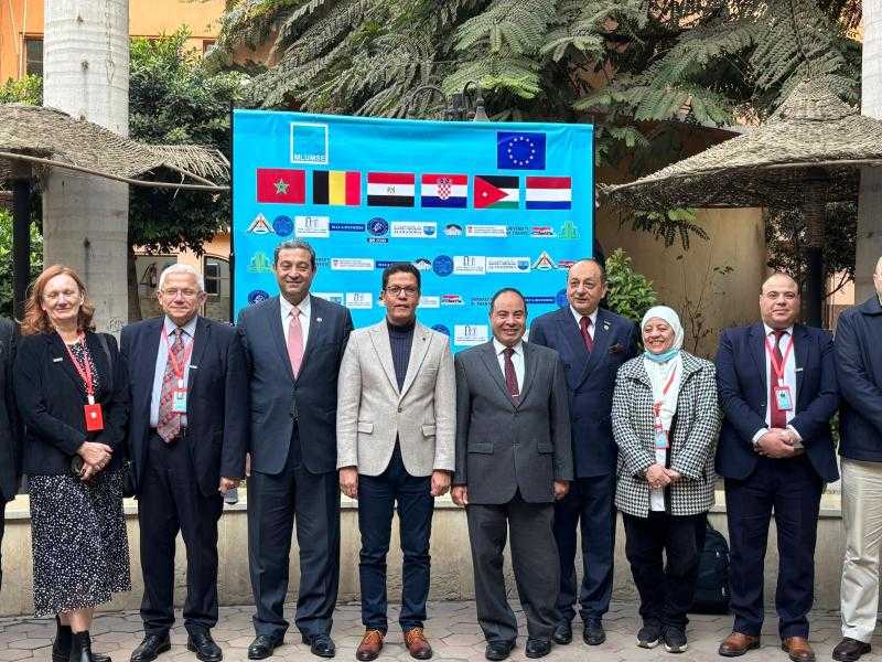رئيس جامعة بنها ومحافظ دمياط يشاركان في إطلاق مشروع تحديث تعليم إدارة الأراضي والحضر في جنوب البحر المتوسط