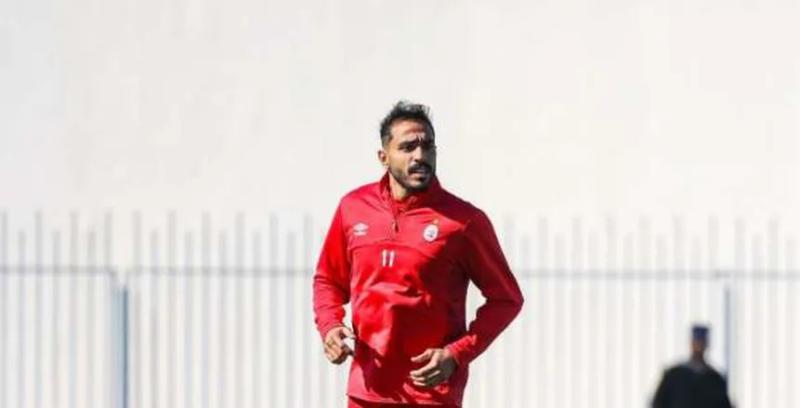 إصابة محمود كهربا في مباراة الاتحاد الليبي أمام أولمبي الزاوية