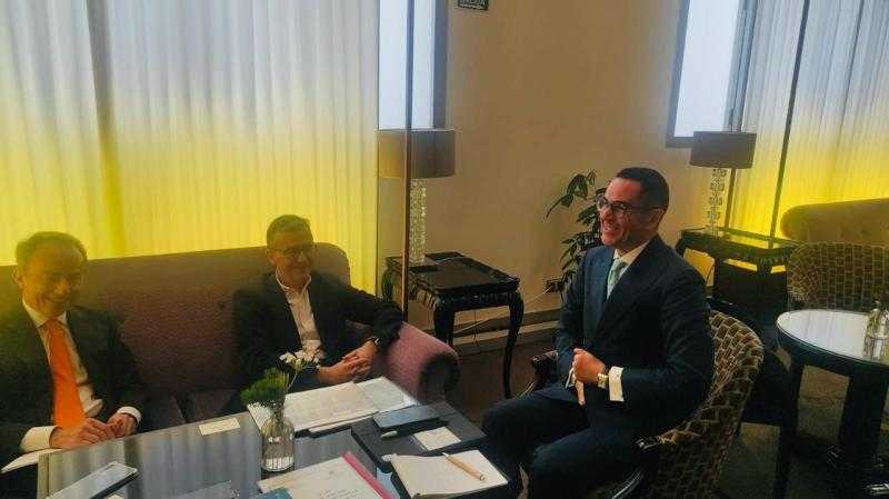 وزير الاستثمار والتجارة الخارجية يلتقي وفد شركة WHM لاستعراض فرص الاستثمار في مصر في القطاع الصحي