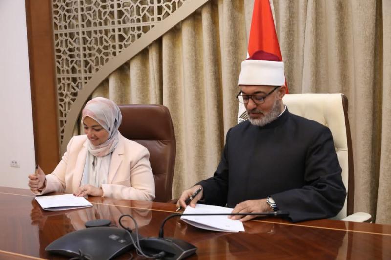 دار الإفتاء المصرية وأكاديميـة البحث العلمي والتكنولوجيا يوقعان مذكرة تعاون
