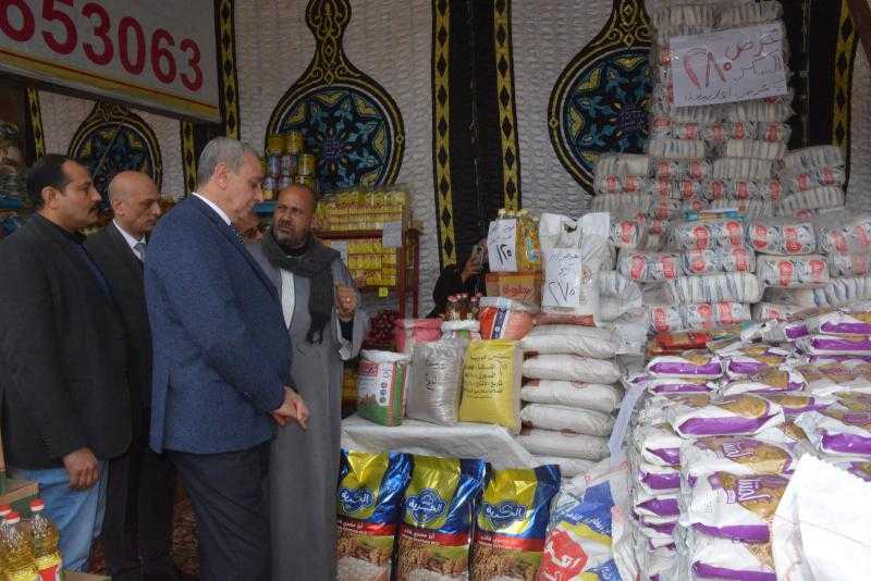 محافظ الغربية يفتتح معرض أهلاً رمضان بسبرباي لتوفير السلع بأسعار مخفضة