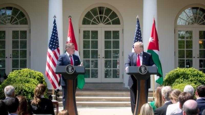 العاهل الأردني بعد لقائه بترامب: موقفنا ثابت ضد تهجير الفلسطينيين
