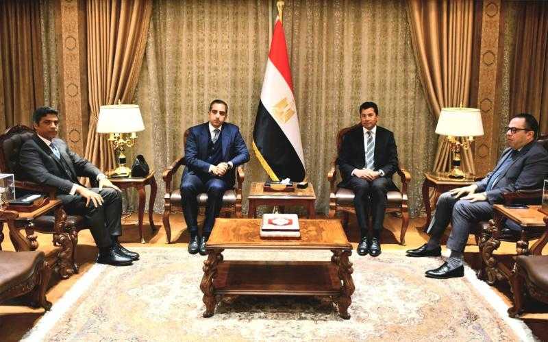 وزير الرياضة يلتقي رئيس الاتحاد المصري للجولف لبحث خطة الاتحاد الاستراتيجية