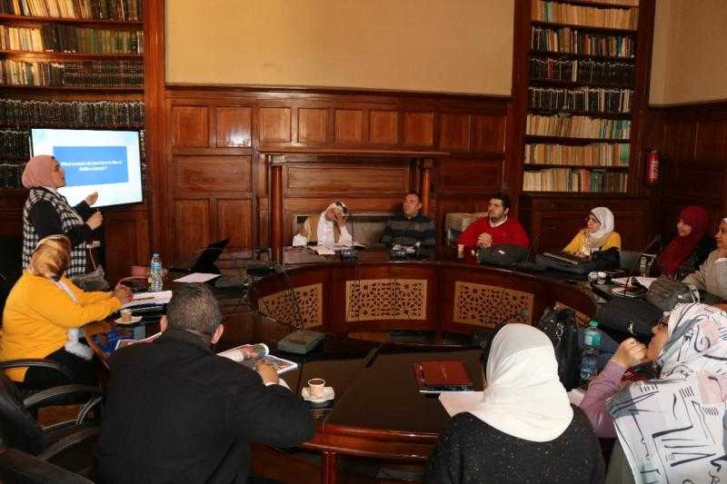 بحوث الصحراء ينظم دورة تدريبية لتأهيل الباحثين لدعم البحث العلمي