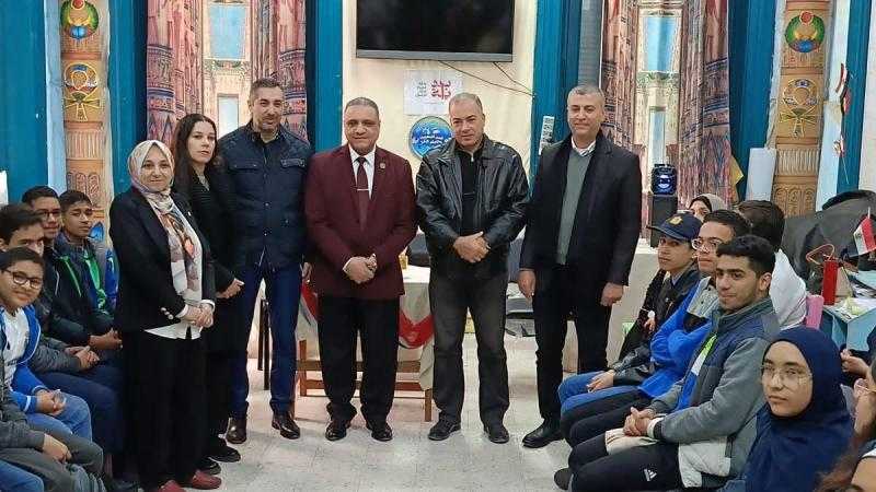 مكتبة الإسكندرية تقدم عرض مكتبتك في مدرستك في مدرسة محرم بك