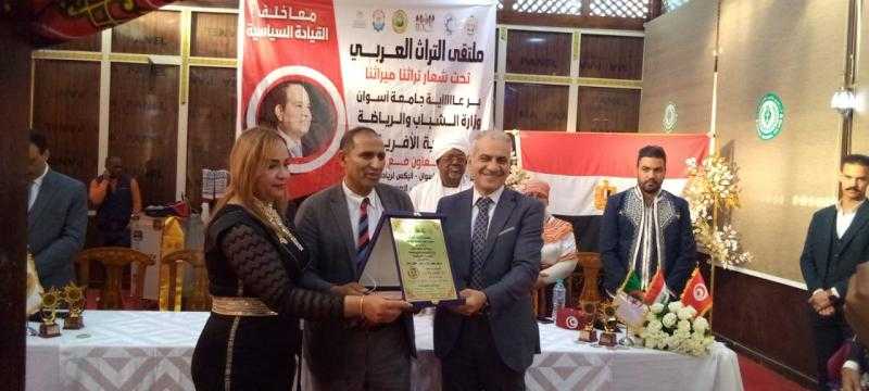 جامعة أسوان تشارك في فعاليات ملتقى التراث العربي تحت شعار تراثنا ميراثنا