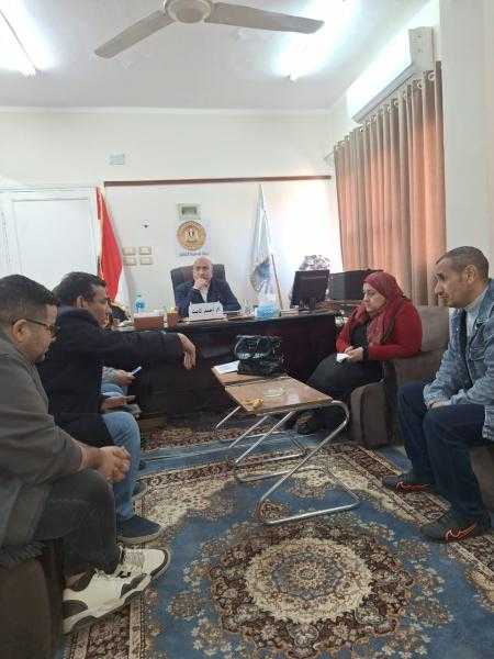 رئيس مركز الغنايم : ضرورة دفع وتيرة العمل بملف التصالح في مخالفات البناء بالمركز لتسريع نهو الإجراءات