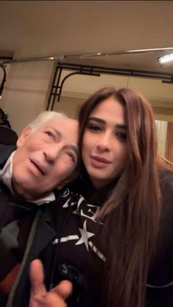 ياسمين عبدالعزيز تنشر فيديو مع رشوان توفيق من كواليس وتقابل حبيب