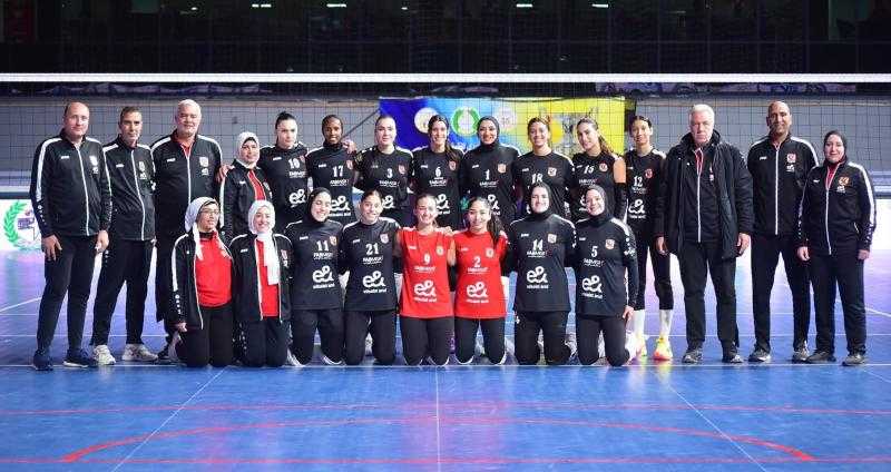 «سيدات طائرة الأهلي» يواجه الزمالك في نهائي السوبر المصري