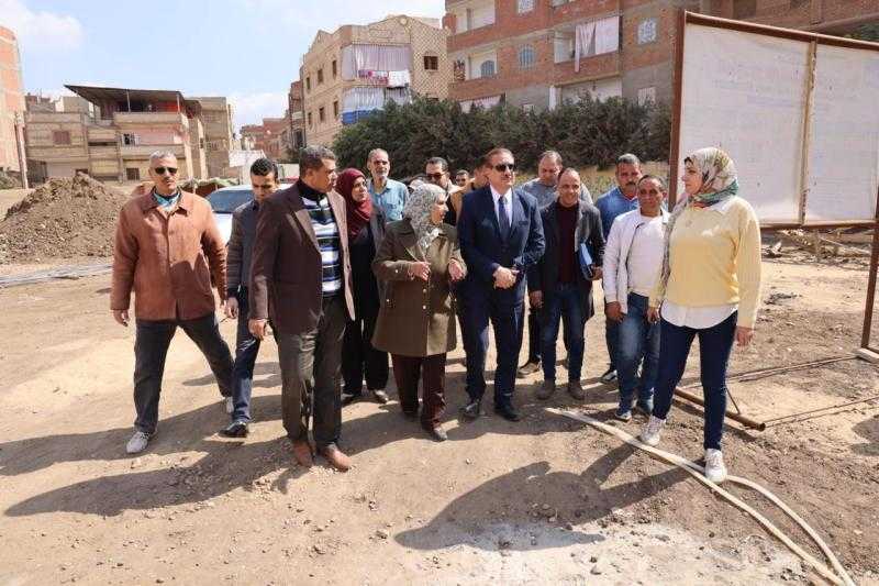 محافظ المنوفية يتفقد أعمال تطوير مدخل الباجور البحري وصيانة كوبري الباجور العلوي نزلة شارع الجيش ويوجه بتسريع معدلات الإنجاز