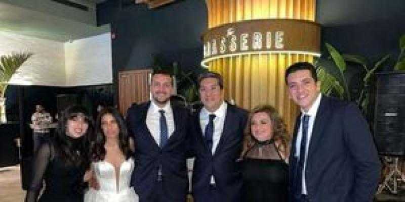 هاني رمزي يحتفل بخطوبة نجله ”شادي” في أجواء عائلية مميزة