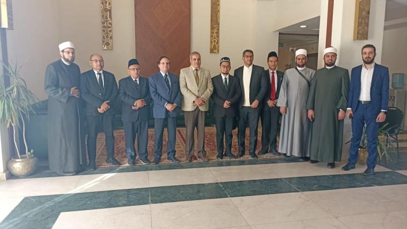 الأمين العام لرابطة الجامعات يستقبل وفدا إندونيسيا رفيع المستوى