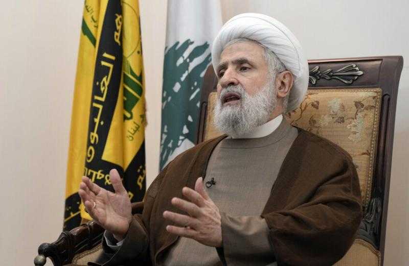 نعيم قاسم: قرار لبنان بـ منع هبوط الطائرة الإيرانية هذا تنفيذ للقرار الإسرائيلي