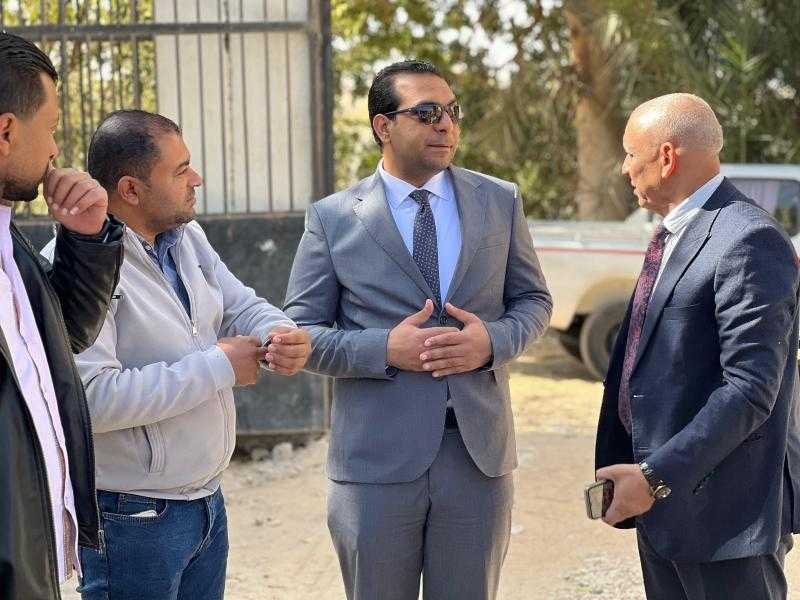 نائب محافظ قنا يتفقد أعمال تطوير محطة مياه الحبيل لمواجهة ضعف المياه