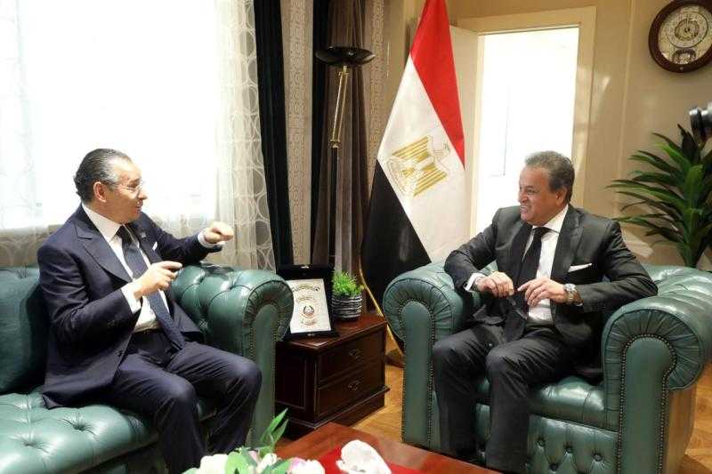 وزير الصحة يبحث مع رئيس سان دوناتو فرص الاستثمار في القطاع الطبي