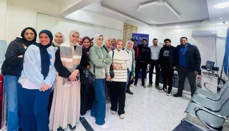جامعة الدلتا التكنولوجية تواصل الزيارات العلمية وتأهيل طلابها لسوق العمل