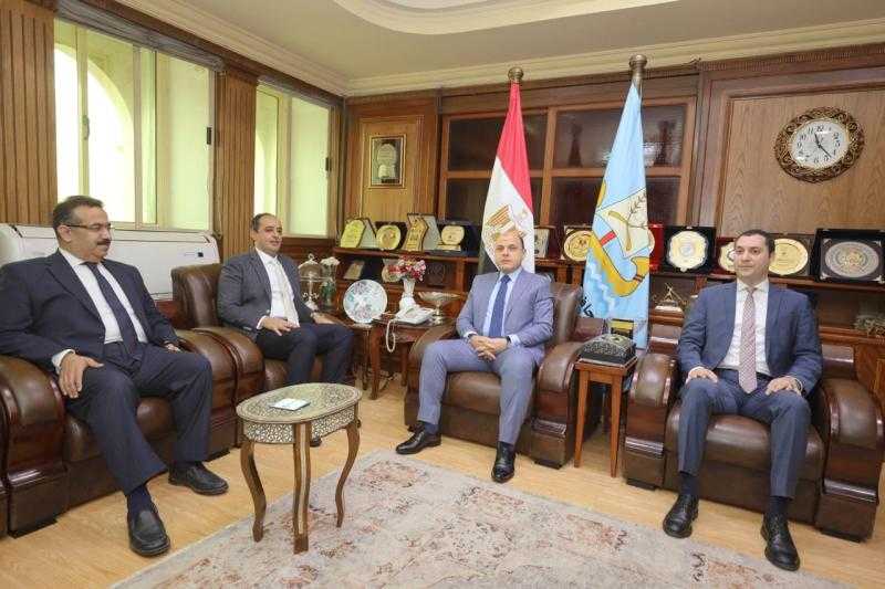 محافظ كفرالشيخ يستقبل مدير صندوق مكافحة وعلاج الإدمان والتعاطي