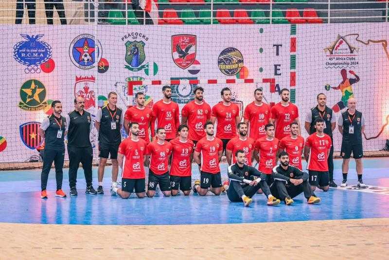 «رجال يد الأهلي» يواجه سبورتنج في الدوري