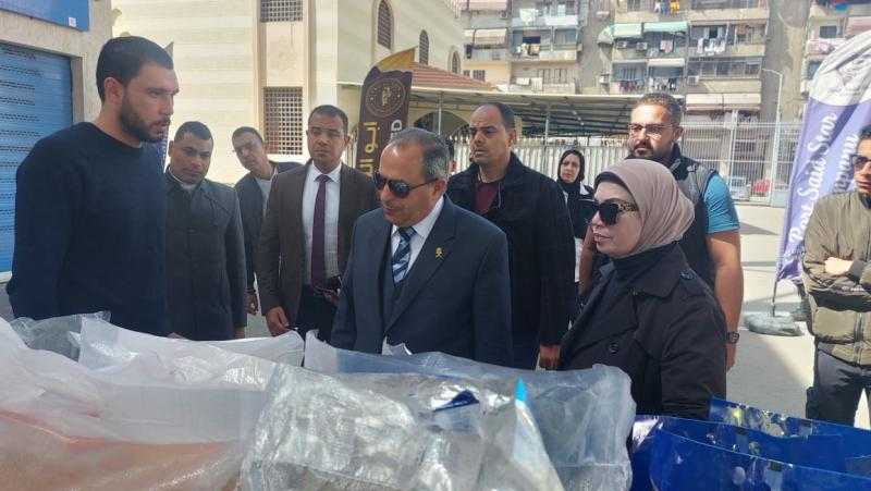 محافظ بورسعيد يتفقد استعدادات معرض أهلا رمضان برعاية داون تاون العرب بالبازار الجديد