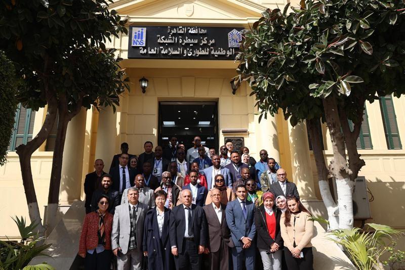 وزارة التنمية المحلية تنظم زيارة للكوادر الإفريقية لمقر الشبكة الوطنية بمحافظة القاهرة ومركز الحوسبة السحابية