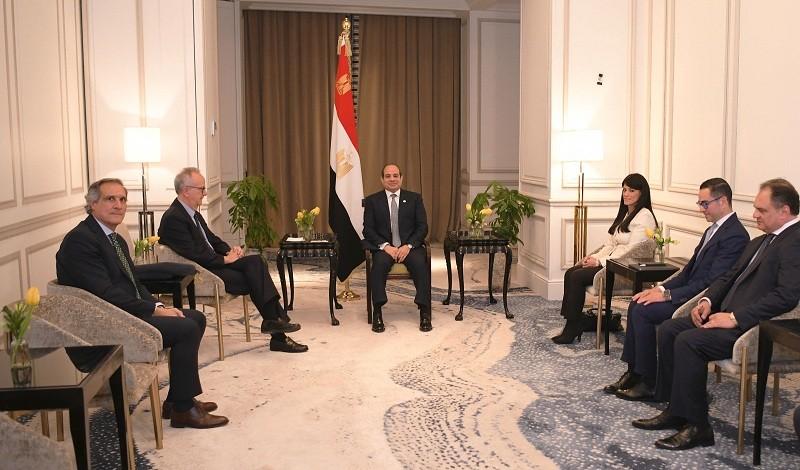 الرئيس السيسي يستقبل رئيس مجموعة ”بارسيلو” الإسبانية العالمية في قطاع الفنادق والسفر