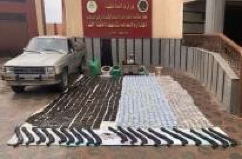 المواد المخدرة المضبوطه 
