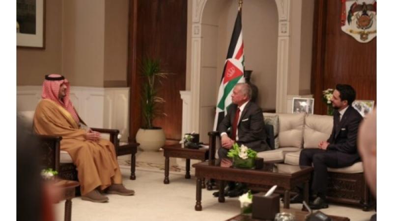 اجتماع العاهل الأردني