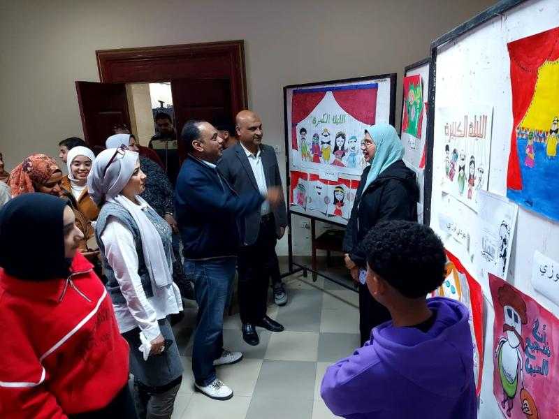 بمعرض فني وعرض مسرحي.. قصور الثقافة بالمنوفية تحتفي بعمنا صلاح چاهين