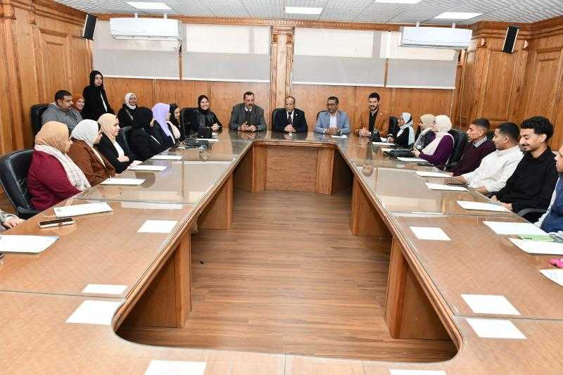 جامعة قناة السويس تحتفل بتخريج الدفعة الثانية من الحاصلين على شهادة التحول الرقمي