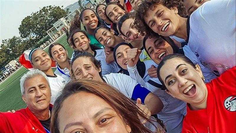 بعثة منتخب الكرة النسائية تستعد لمغادرة كيجالي عقب الفوز على رواندا