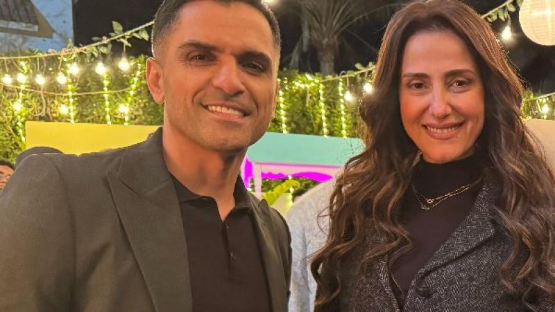حنان مطاوع وسامي الشيخ