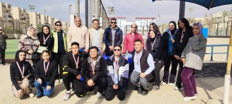 جامعة حلوان تحصد مراكز متقدمة في بطولة القطاعات للجامعات المصرية والمعاهد العليا