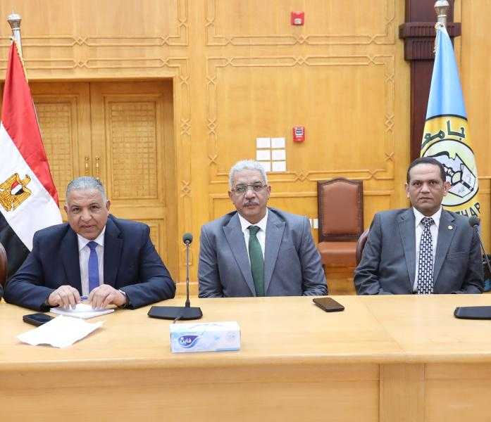 نواب رئيس جامعة الأزهر يستقبلون فريق ضمان الجودة لمراجعة البرامج الأكاديمية بكليات الهندسة والزراعة والدراسات الإنسانية