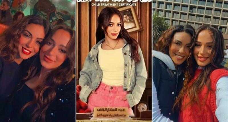 نانسي الشاعر ”أنتيم” ابنة محمد هنيدي فى ”شهادة معاملة أطفال”