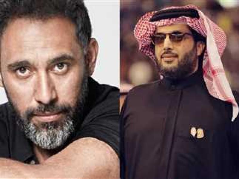 تركي آل الشيخ وعمرو مصطفى 